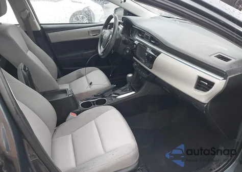 2014 Toyota Corolla Le Eco Plus из США, поврежденный, VIN 5YFBPRHE6EP030223